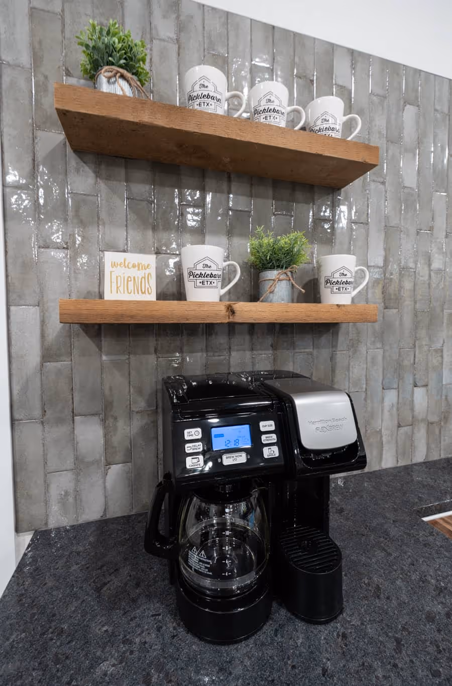 The Picklebarn ETX Airbnb coffee bar